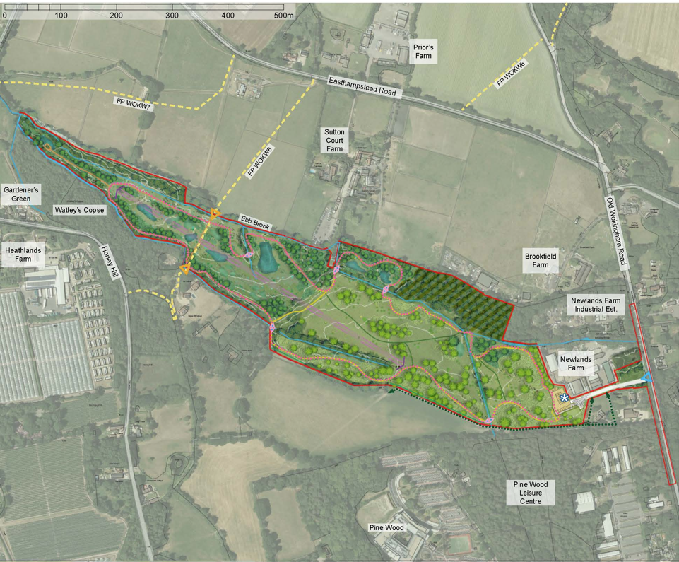 Suitable Alternative Natural Greenspace (SANG), Newlands Farm